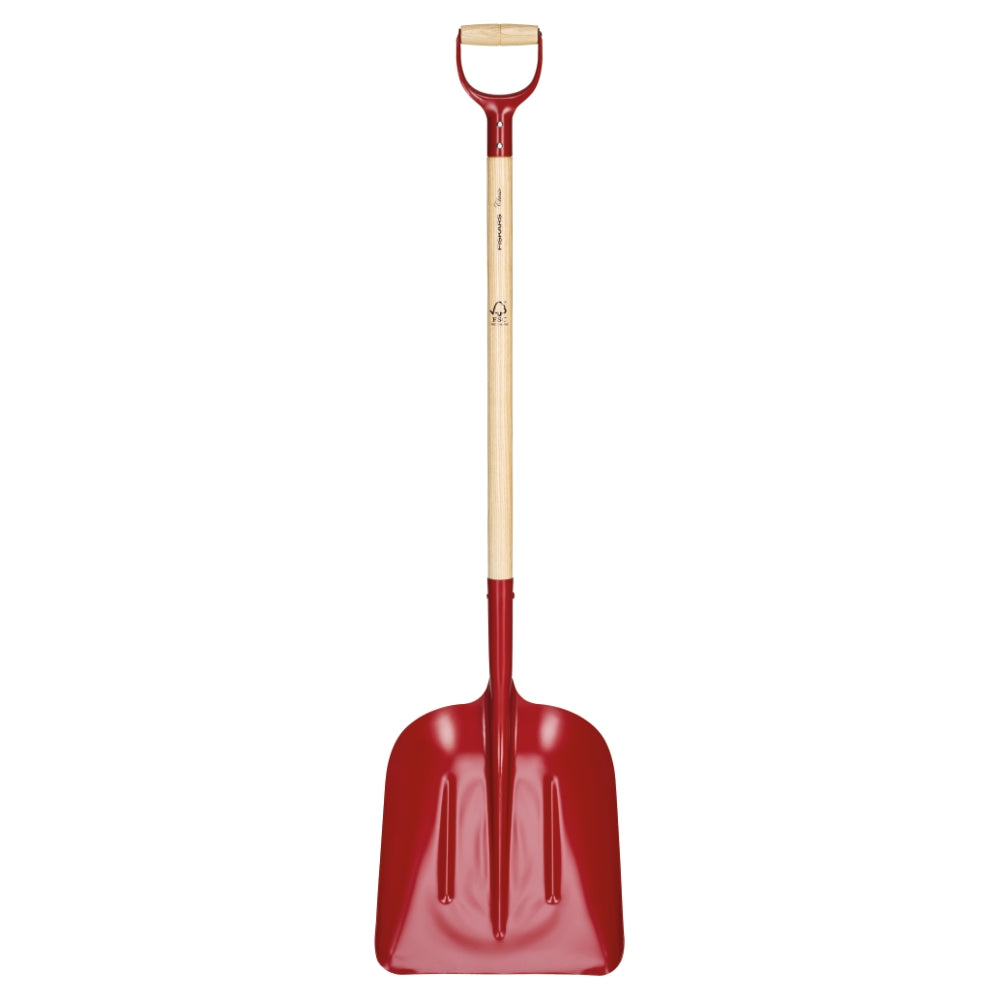 Fiskars Snöskyffel/Spannmålsskyffel Classic Pro D-Handtag